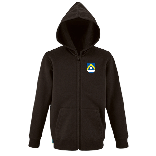 Zip Hoody Basic Kids Cesare – Bild 3