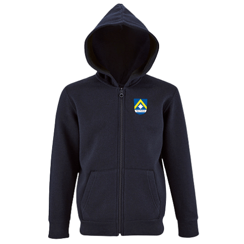 Zip Hoody Basic Kids Cesare – Bild 2