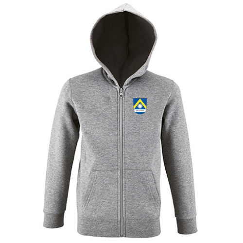 Zip Hoody Basic Kids Cesare